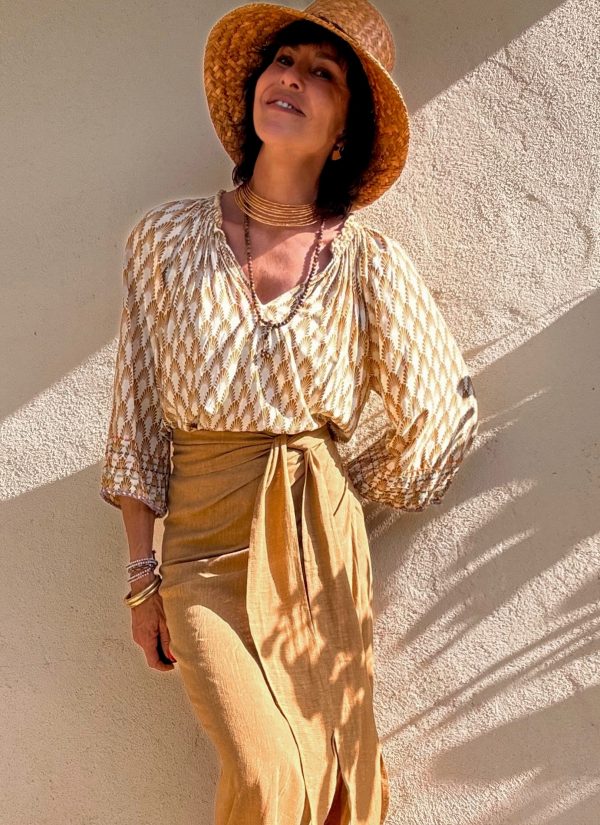 The Melisa Blouse Yellow