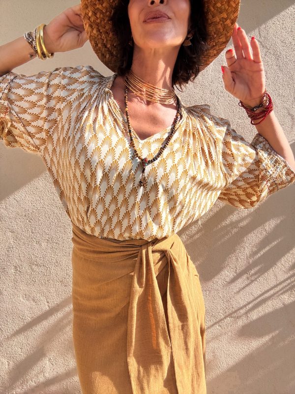 The Melisa Blouse Yellow - Imagen 5