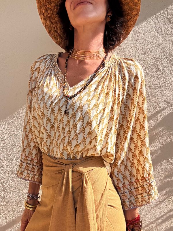 The Melisa Blouse Yellow - Imagen 2