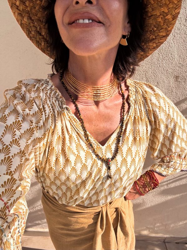 The Melisa Blouse Yellow - Imagen 4