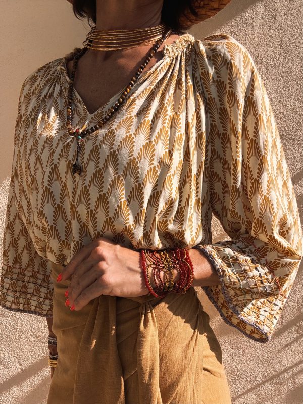 The Melisa Blouse Yellow - Imagen 3