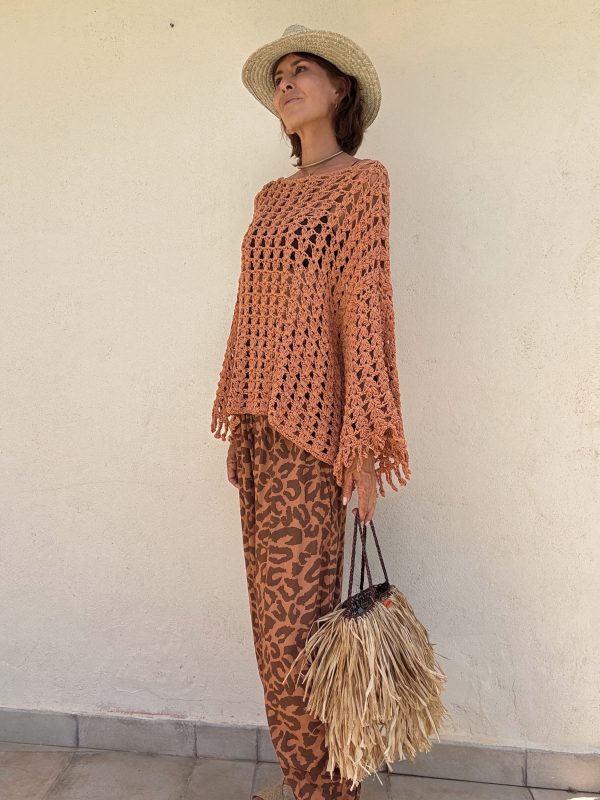 The Summer Sweater in Coral - Image 4
