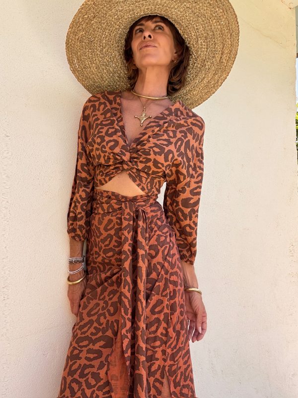 The Nudo Top Animal Print - Imagen 3