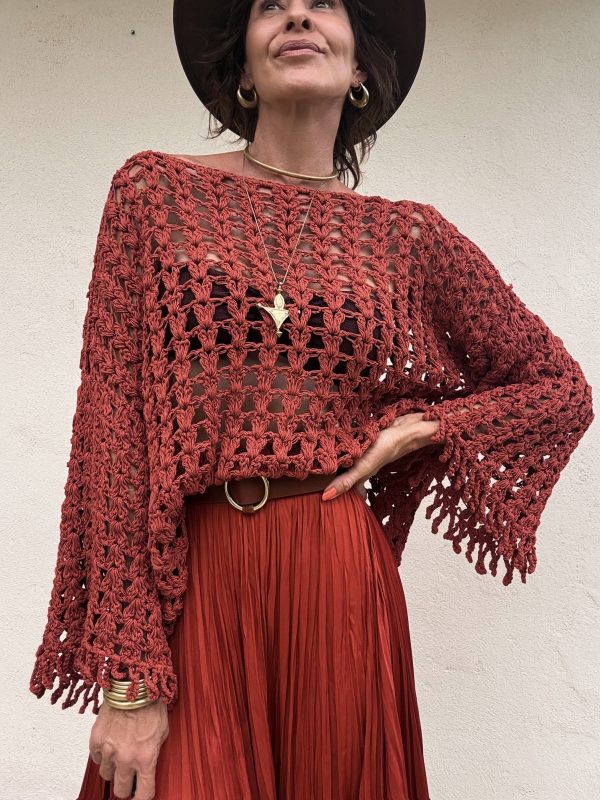 The Summer Sweater in Red - Image 3