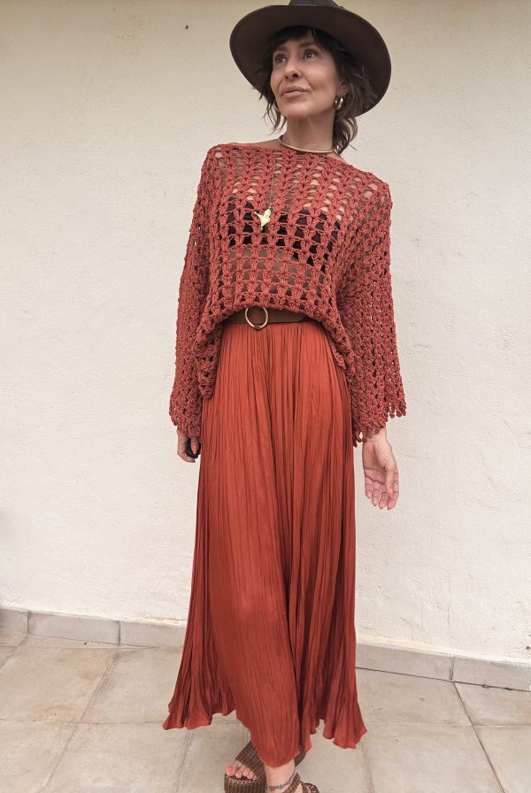 The Summer Sweater in Red - Image 4
