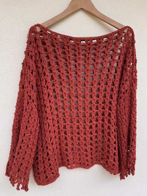 The Summer Sweater in Red - Image 6