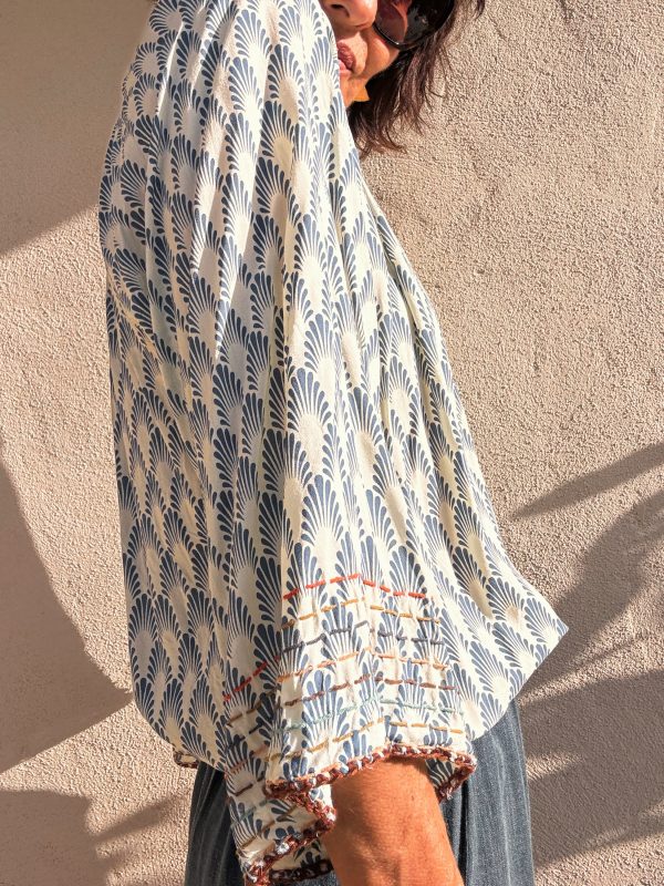 The Melisa Blouse Blue - Imagen 6