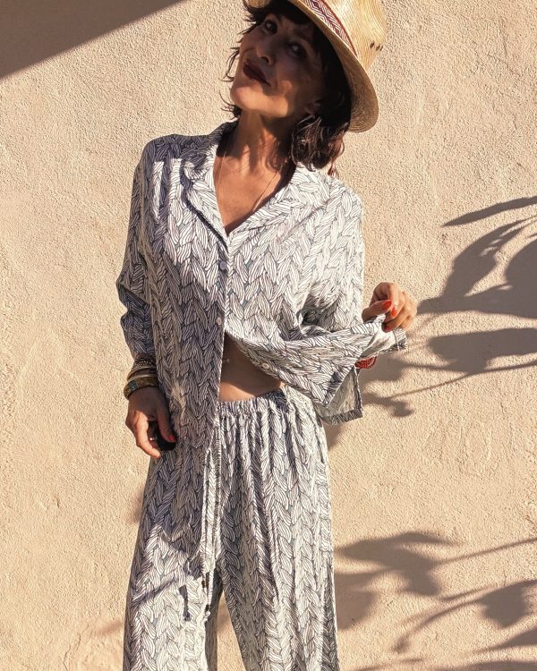 The Pijama Set in Blue - Imagen 5