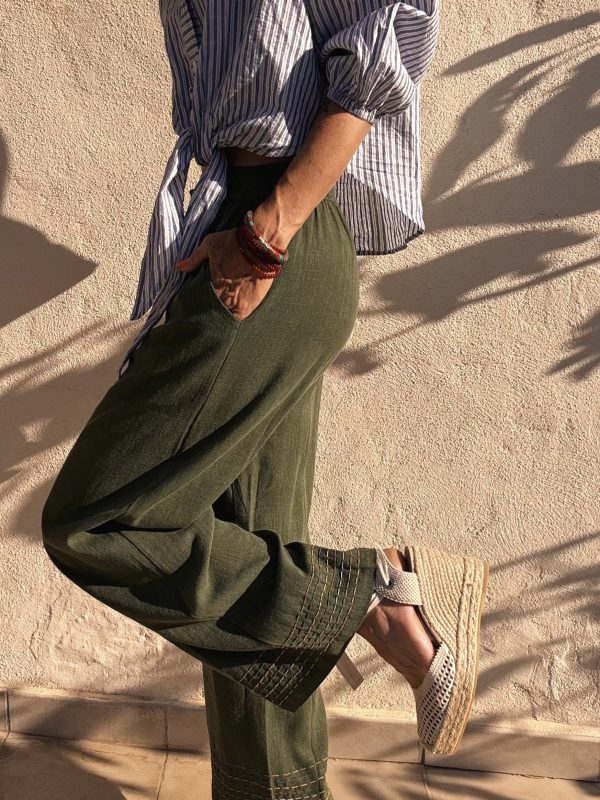 The Zanzíbar Pant Olive - Imagen 3