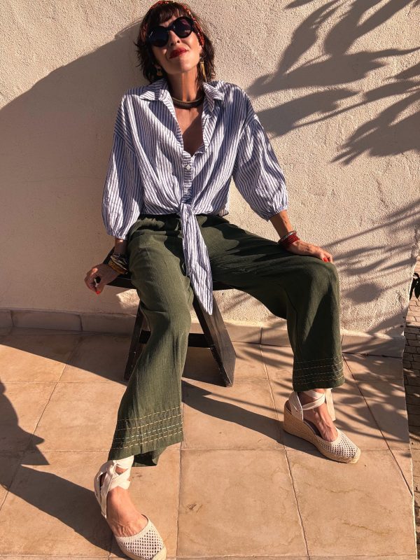 The Zanzíbar Pant Olive - Imagen 2