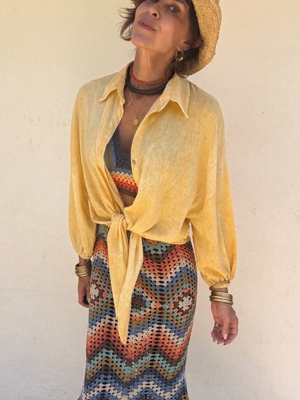 The Ali Blouse Yellow - Image 4