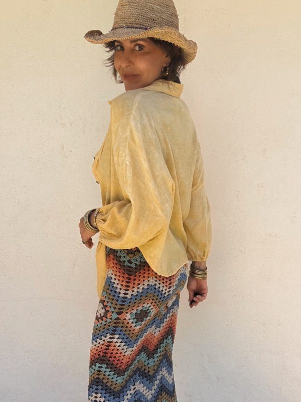 The Ali Blouse Yellow - Image 2