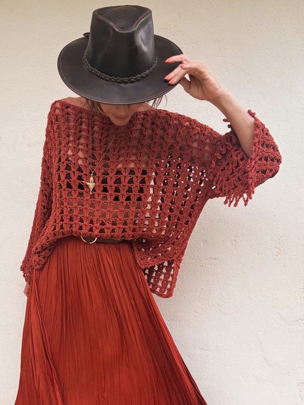 The Summer Sweater in Red - Image 2