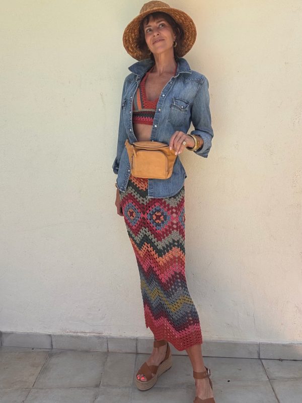 The ZigZag Skirt Berry - Image 4