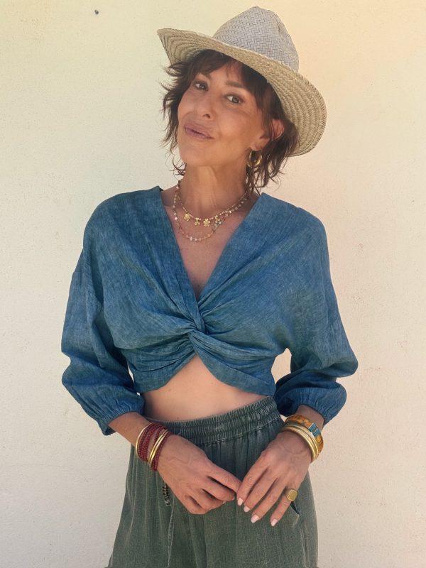 The Nudo Top Blue - Image 2