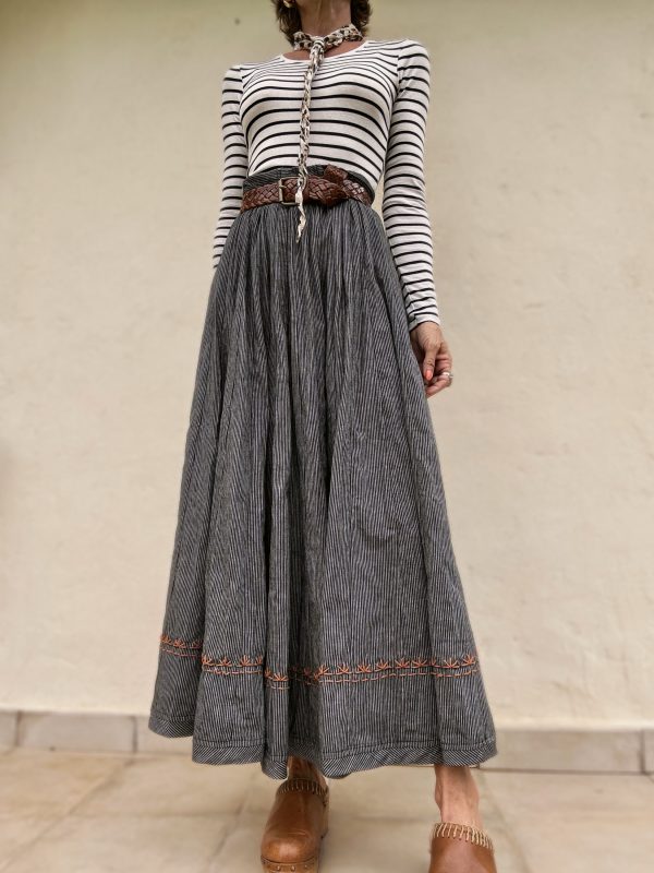 The Gipsy Skirt Black - Imagen 4