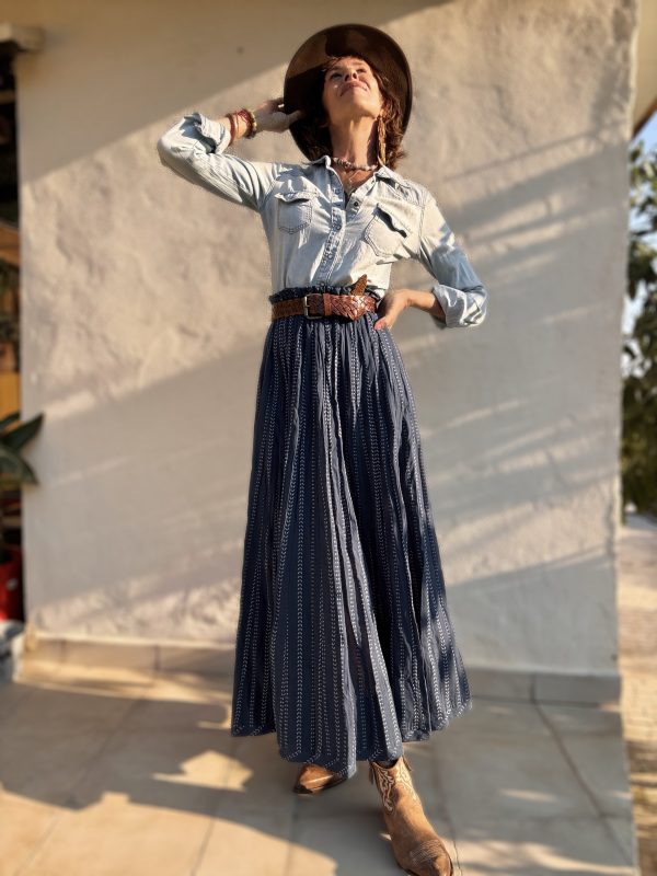 The Gipsy Skirt Blue - Imagen 2