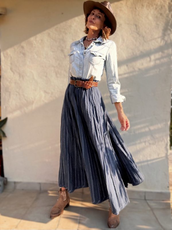 The Gipsy Skirt Blue - Imagen 4