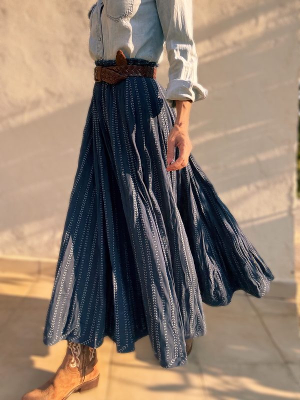 The Gipsy Skirt Blue - Imagen 7