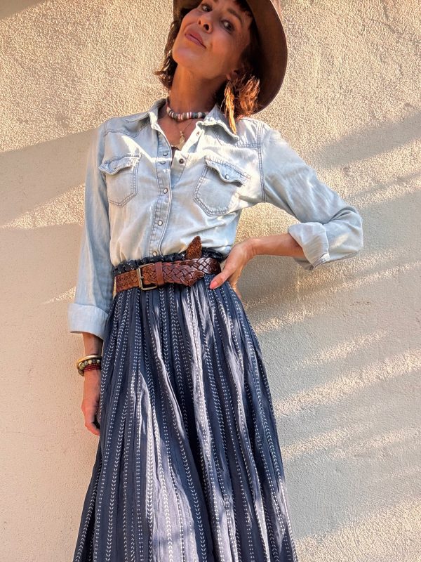 The Gipsy Skirt Blue - Imagen 6