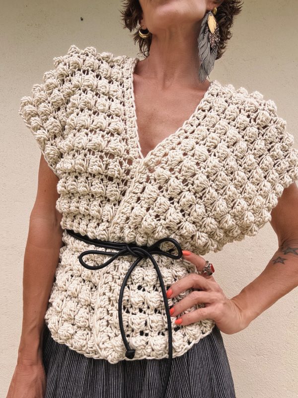 The Khala Vest Ivory - Image 9
