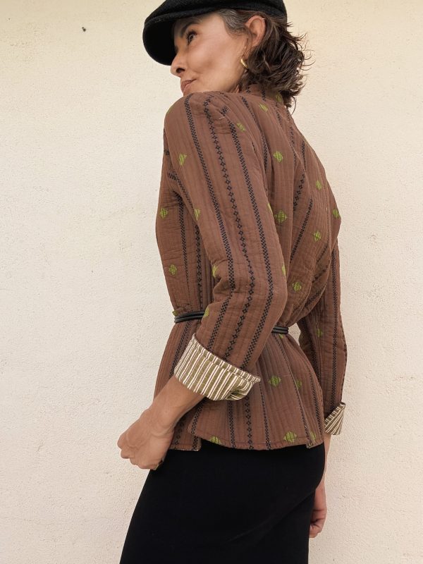 The Jaipur Jacket in Brown - Imagen 4