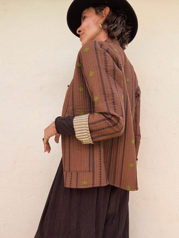 The Jaipur Jacket in Brown - Imagen 6