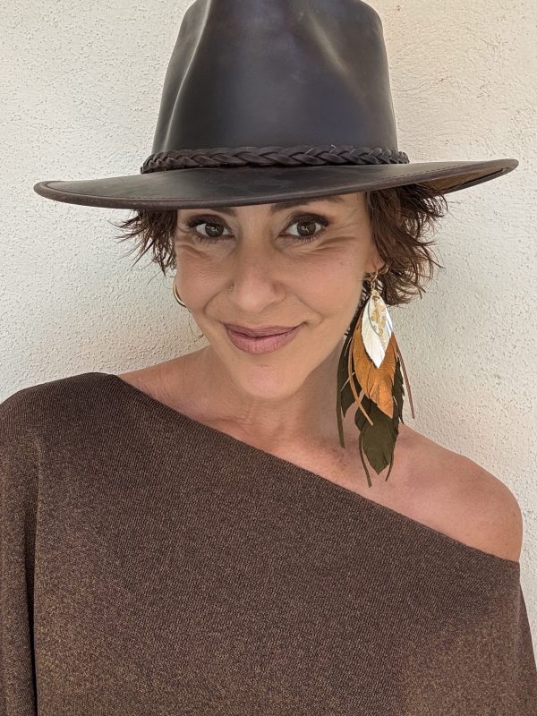 The Pluma Earring Metallic - Imagen 7