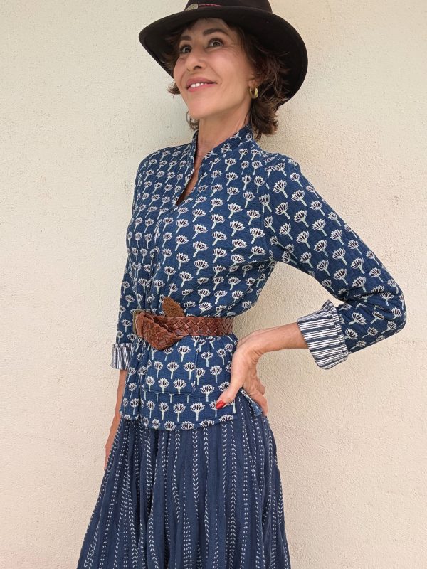 The Jaipur Jacket in Blue - Imagen 6