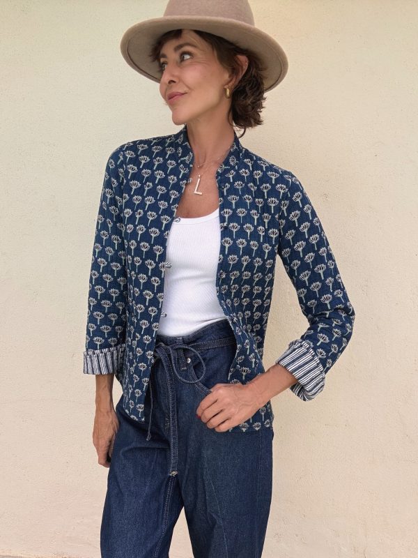 The Jaipur Jacket in Blue