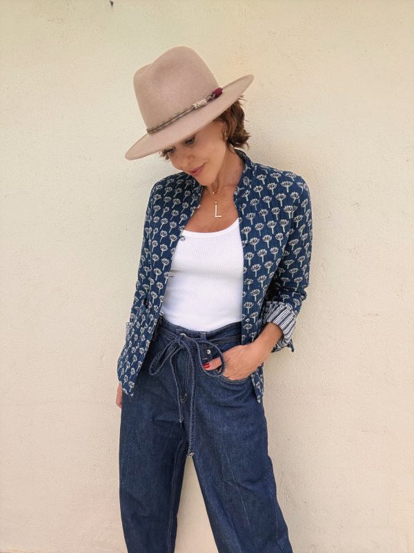 The Jaipur Jacket in Blue - Imagen 7