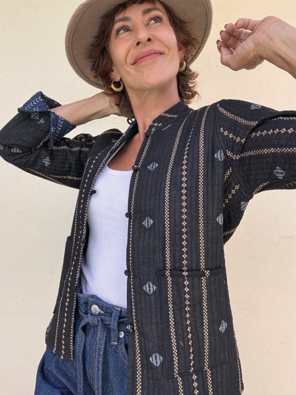 The Jaipur Jacket in Black - Imagen 7