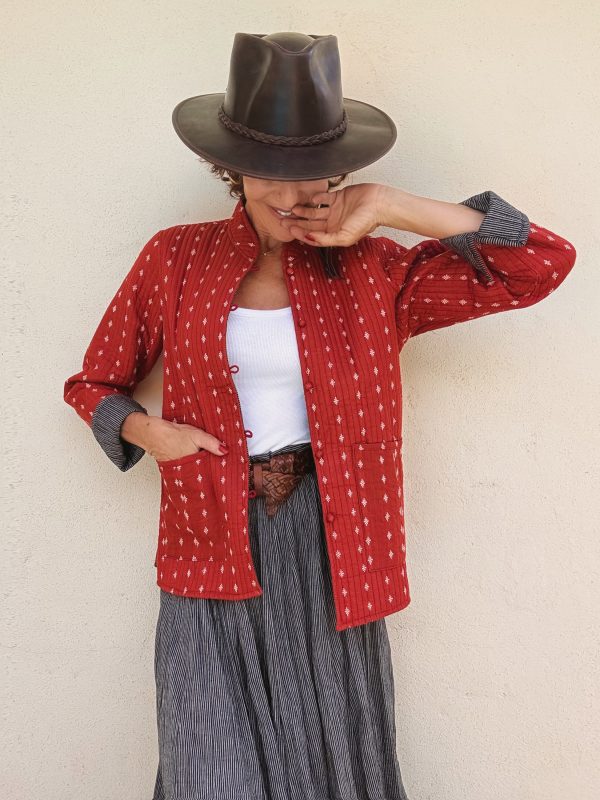 The Jaipur Jacket in Red - Imagen 5