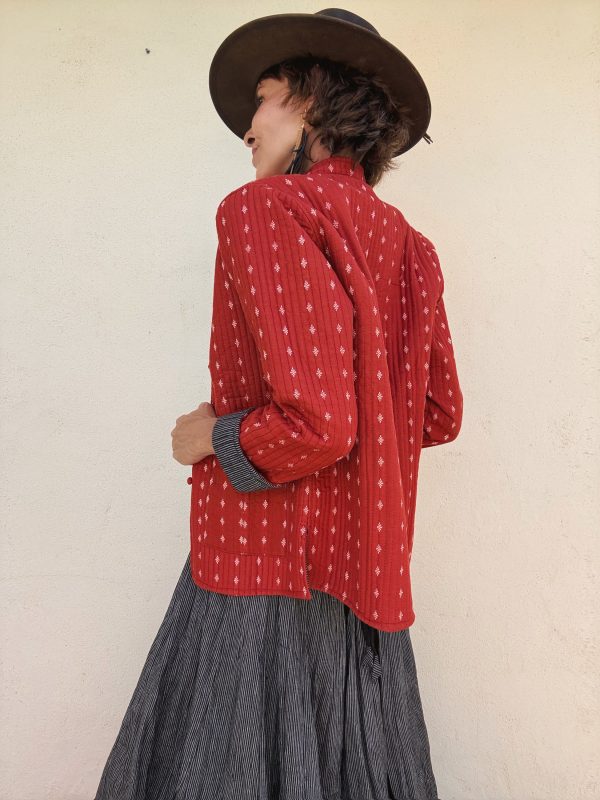 The Jaipur Jacket in Red - Imagen 2