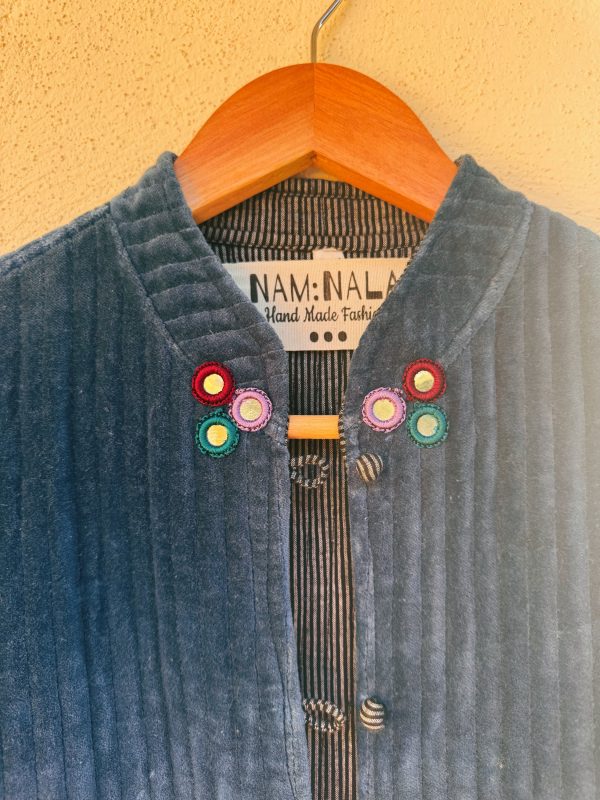The Velvet Jacket in Blue - Imagen 10