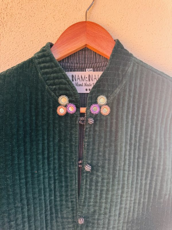 The Velvet Jacket in Green - Imagen 10