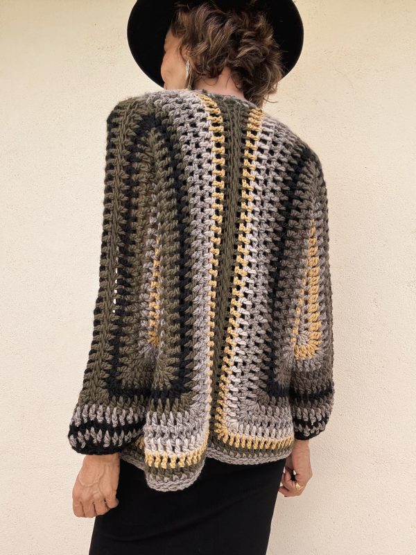 The Bimba Cárdigan in Grey - Imagen 3