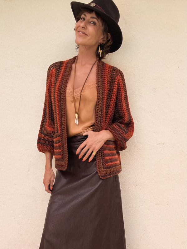 The Bimba Cárdigan in Red