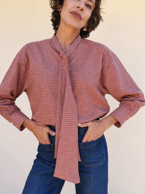 The Luisa Blouse in Red