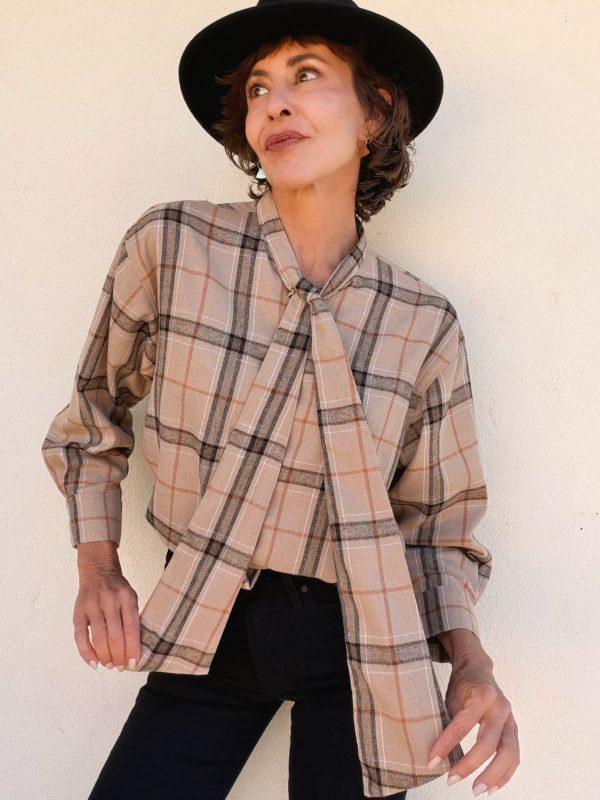 The Luisa Blouse Beige