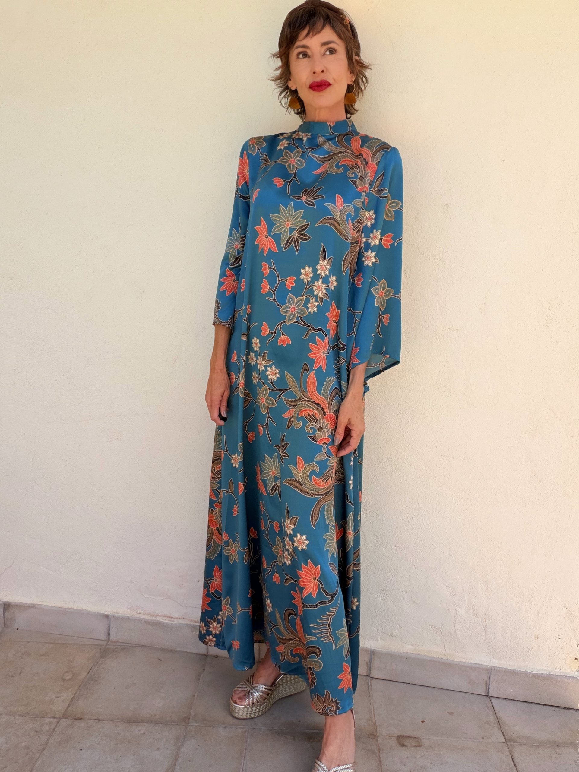 The Suri Dress in Blue - Image 11