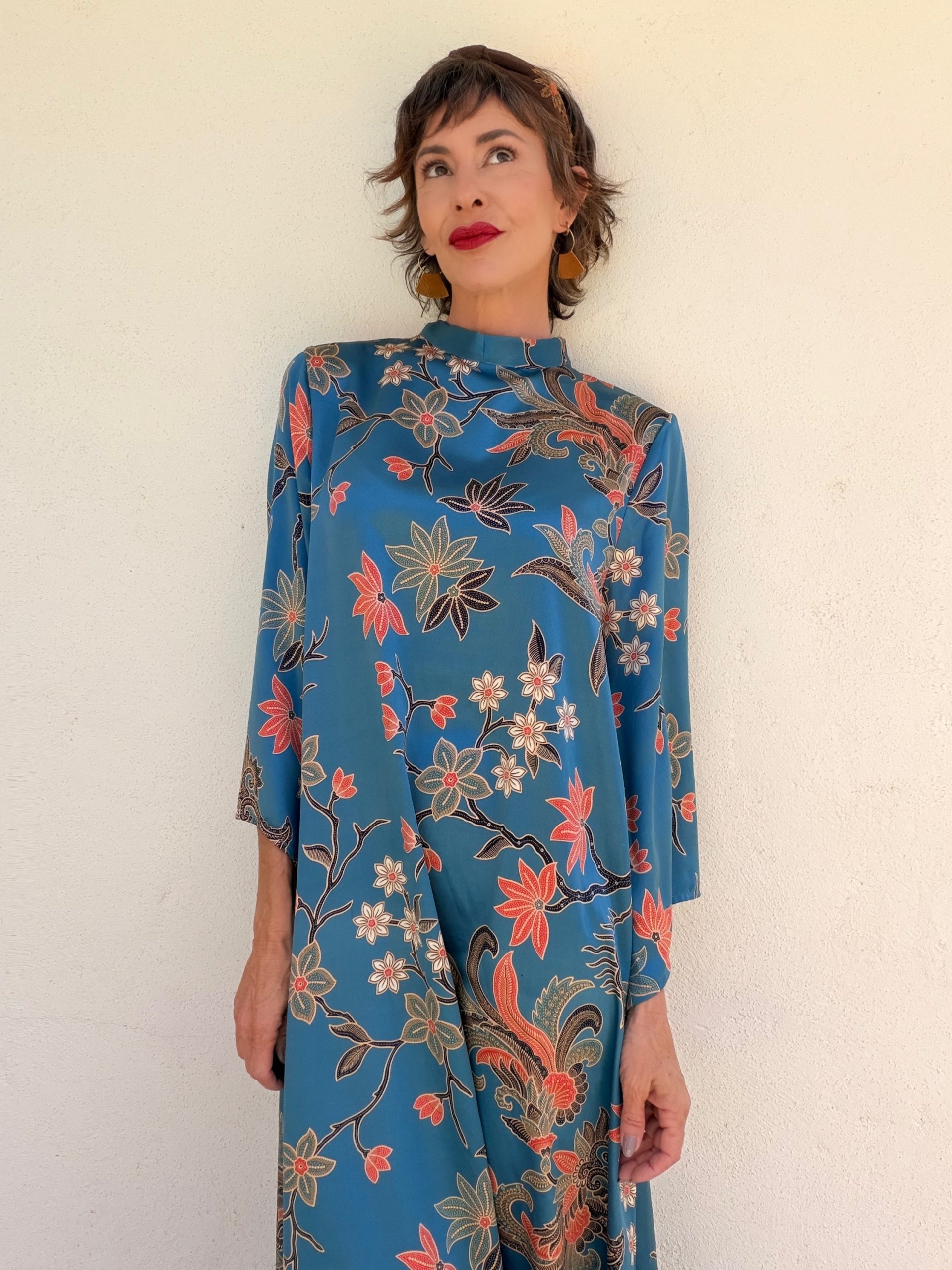 The Suri Dress in Blue - Image 9