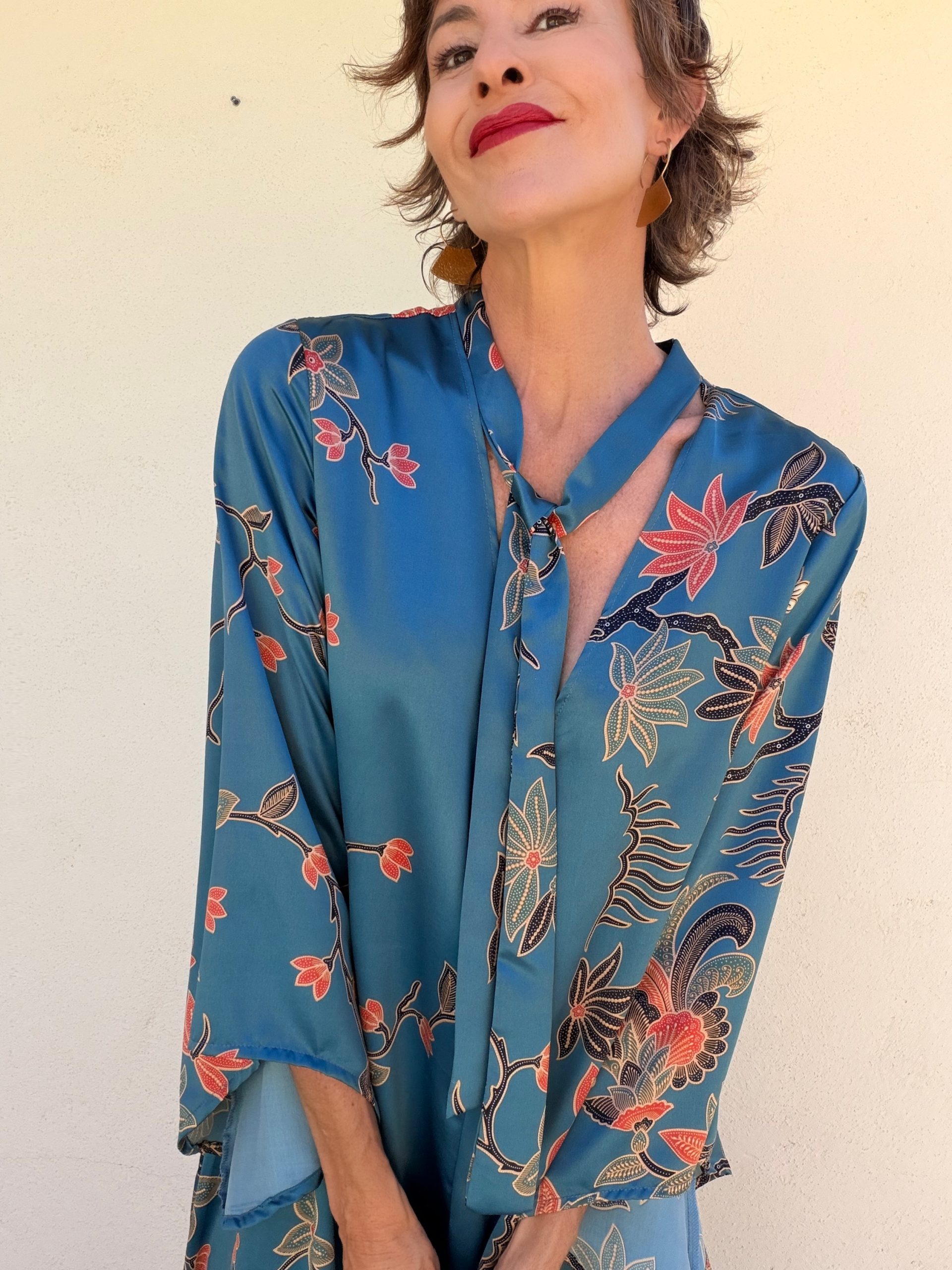 The Suri Dress in Blue - Image 12