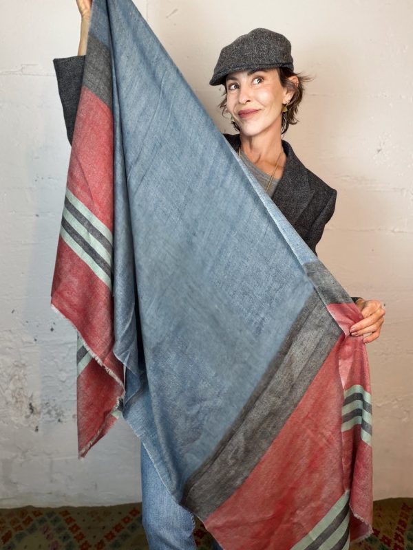 Pashmina Changtanghi Stripes