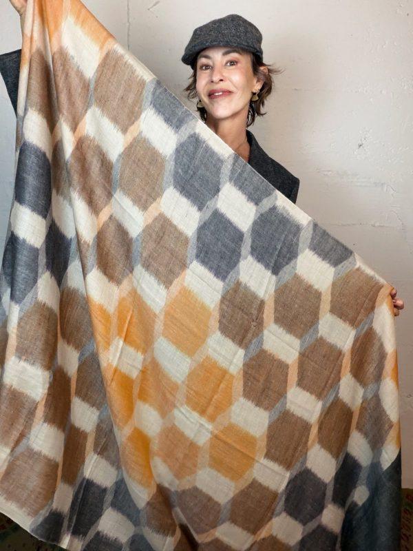 Pashmina Changtanghi Brown