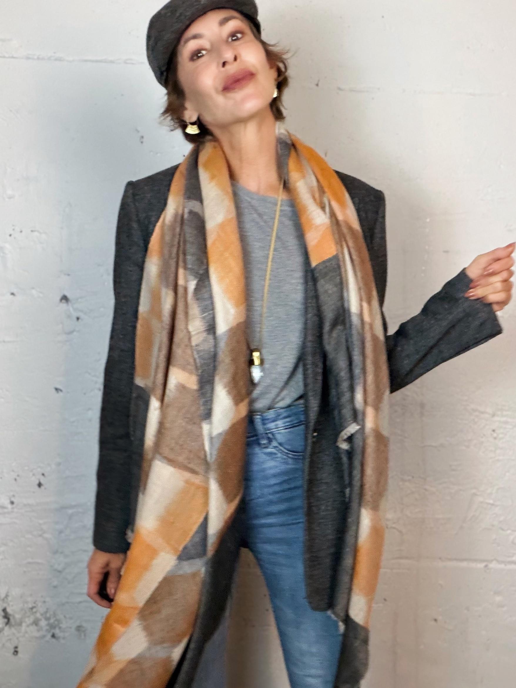 Pashmina Changtanghi Brown - Imagen 4