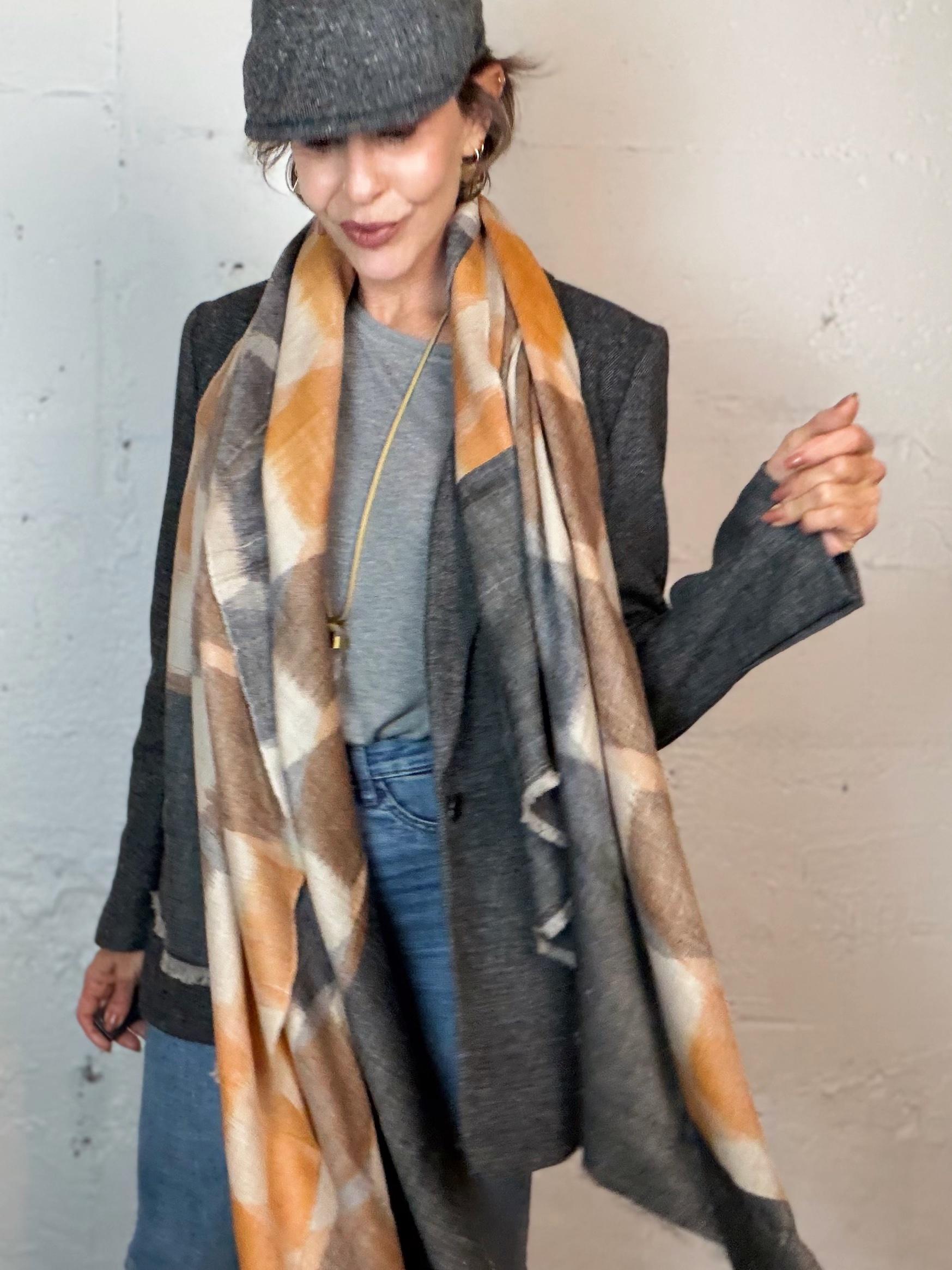 Pashmina Changtanghi Brown - Imagen 6