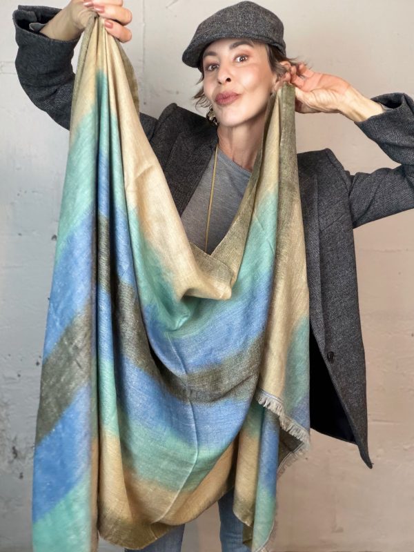 Pashmina Changtanghi Aqua