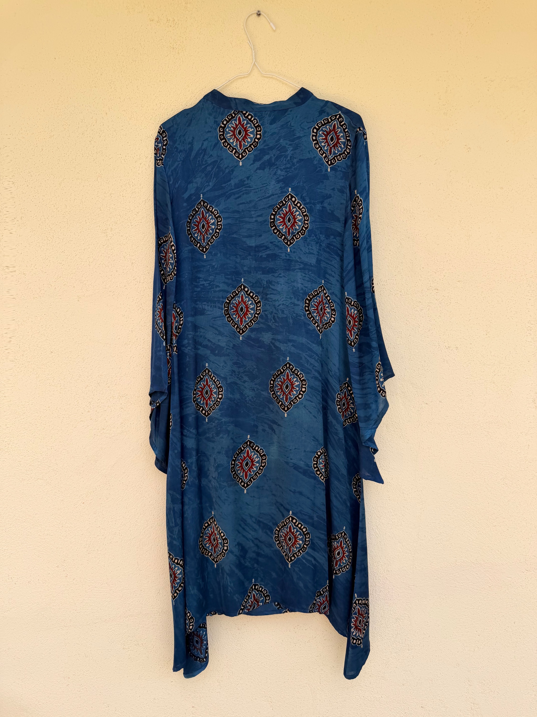 The Midi Suri Dress in Blue - Image 6