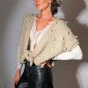 The Knot Vest in Grey Thick Yarn